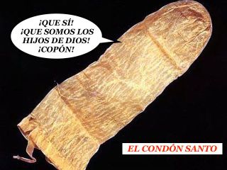%22El condón Santo%22
