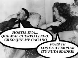 hitler cagado