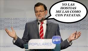Mariano Rajoy punch